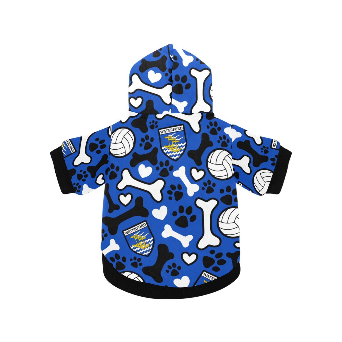County Waterford Pooch Pattern Pet Hoodie