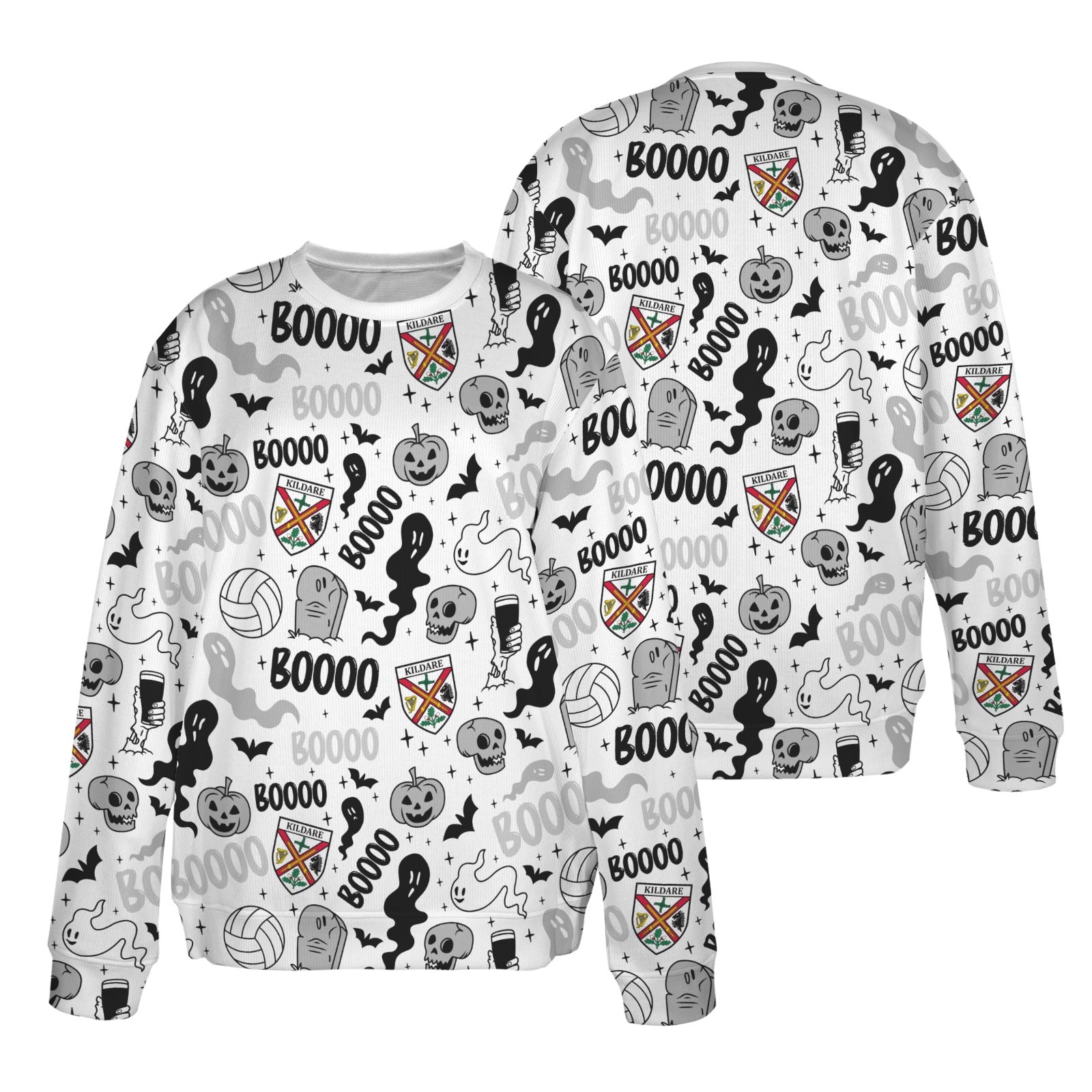 County Kildare Ghostly Halloween Sweater