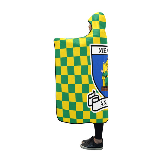 County Meath Premium Chequered Hooded Blanket