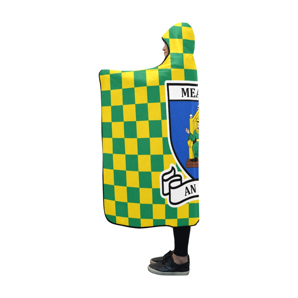County Meath Premium Chequered Hooded Blanket