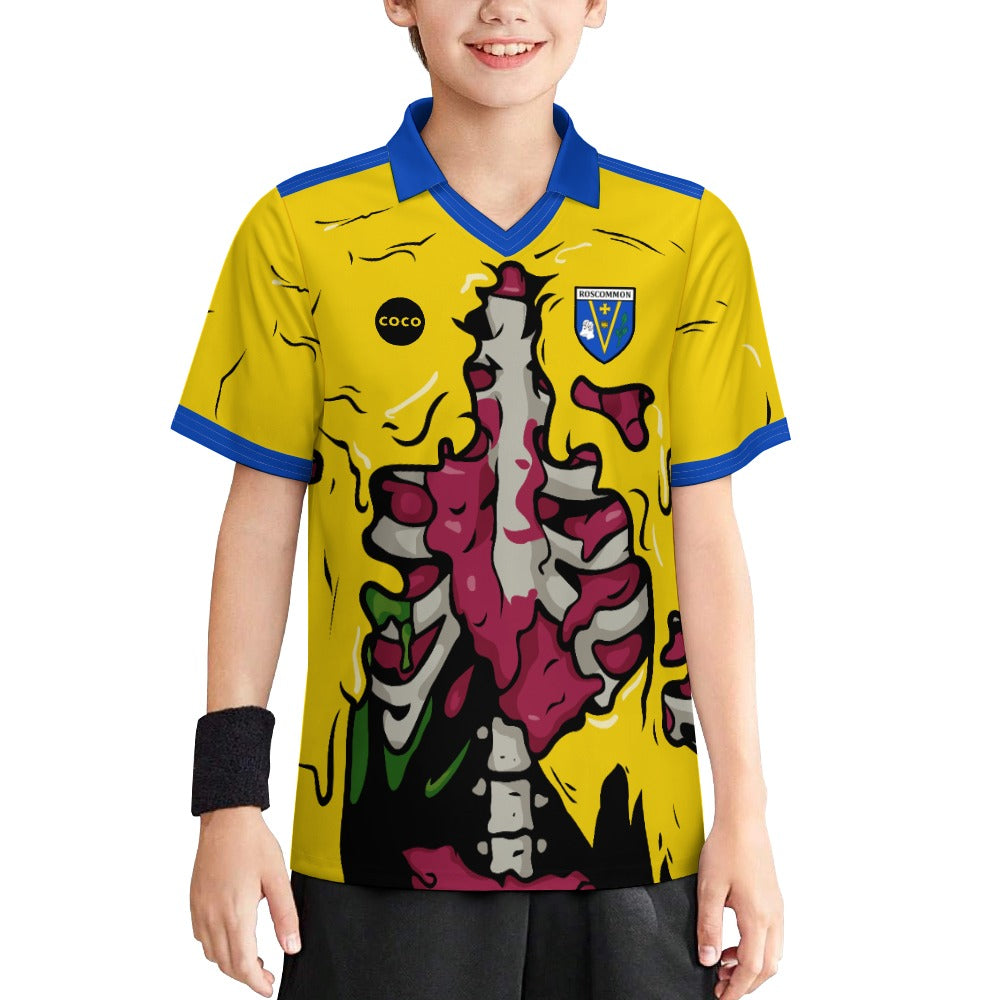 County Roscommon Spooky Halloween Jersey - Kids