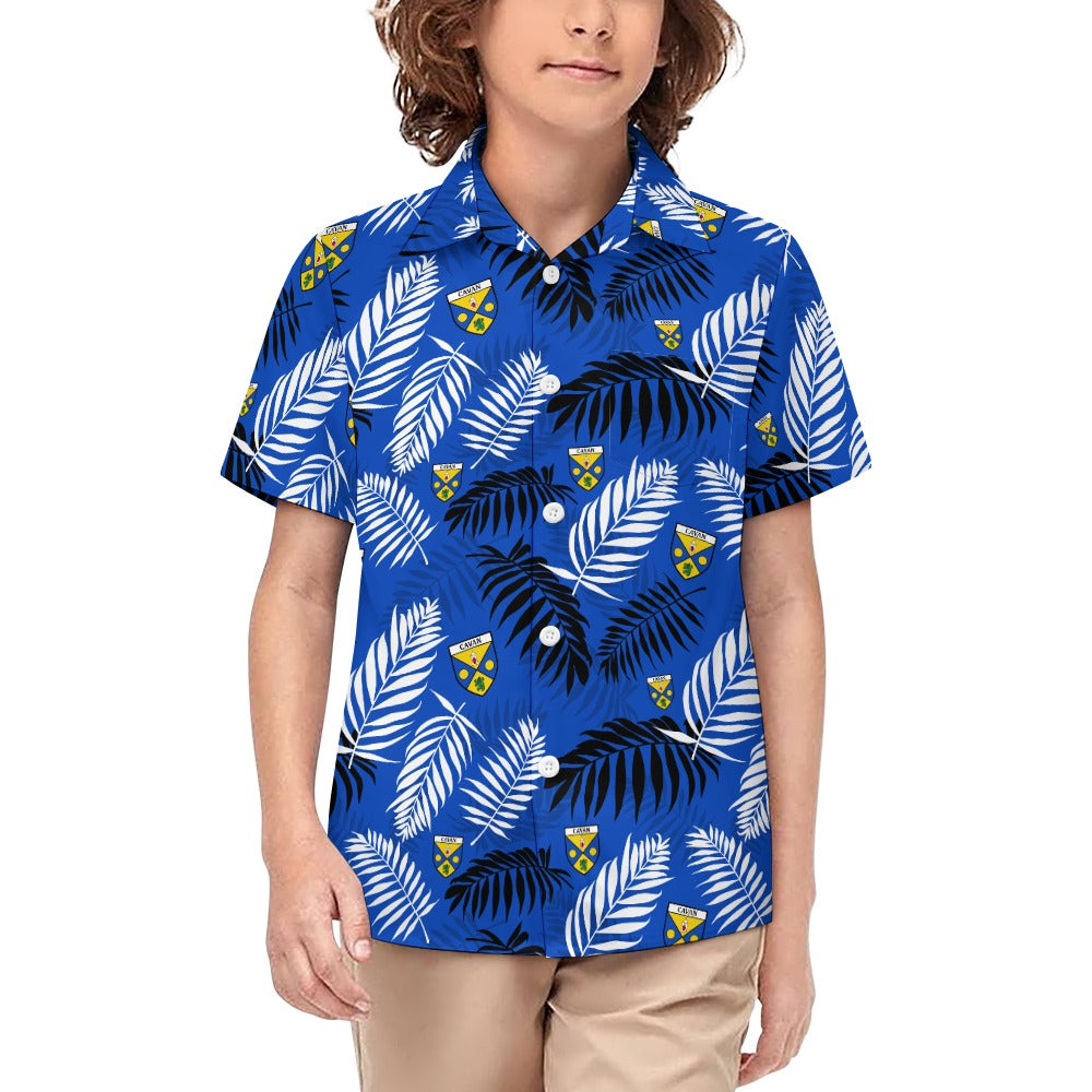 County Cavan Hawaiian Button Up Shirt - Kids