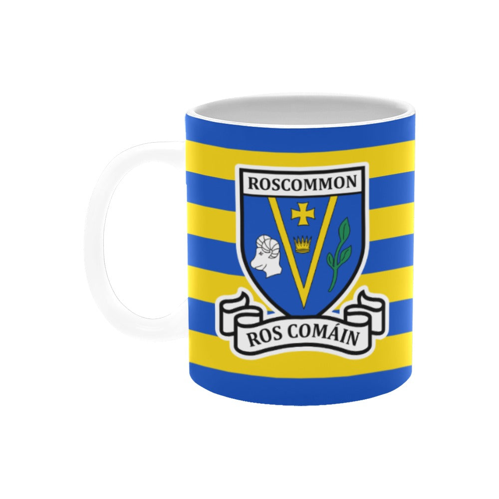 County Roscommon Retro Stripes Mug