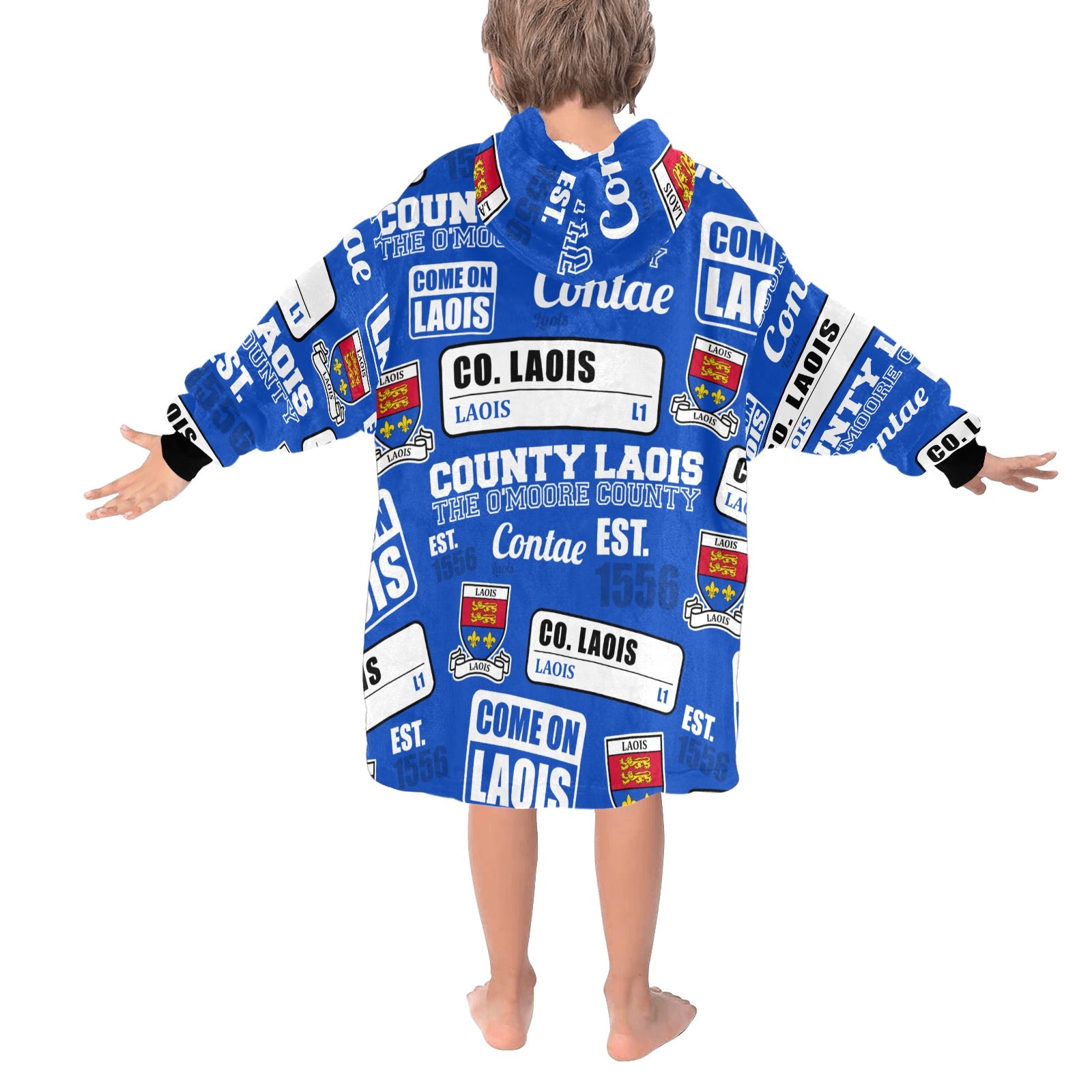 County Laois Ultimate Snuddie - Kids