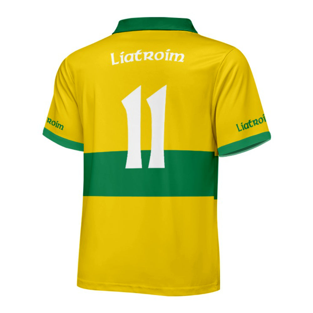 County Leitrim Retro Jersey Away - Kids