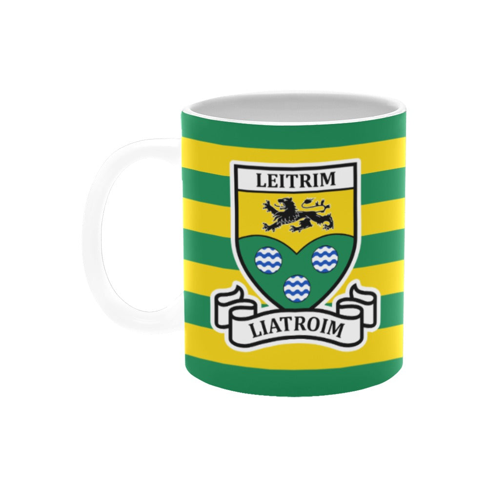 County Leitrim Retro Stripes Mug