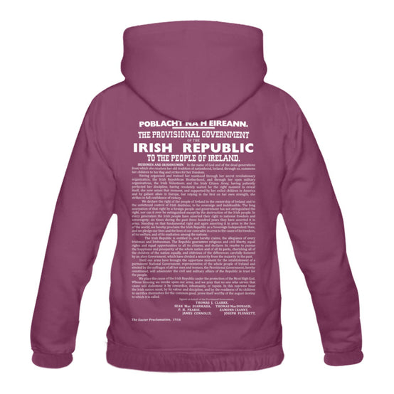 County Galway 1916 Proclamation Hoodie - Kids