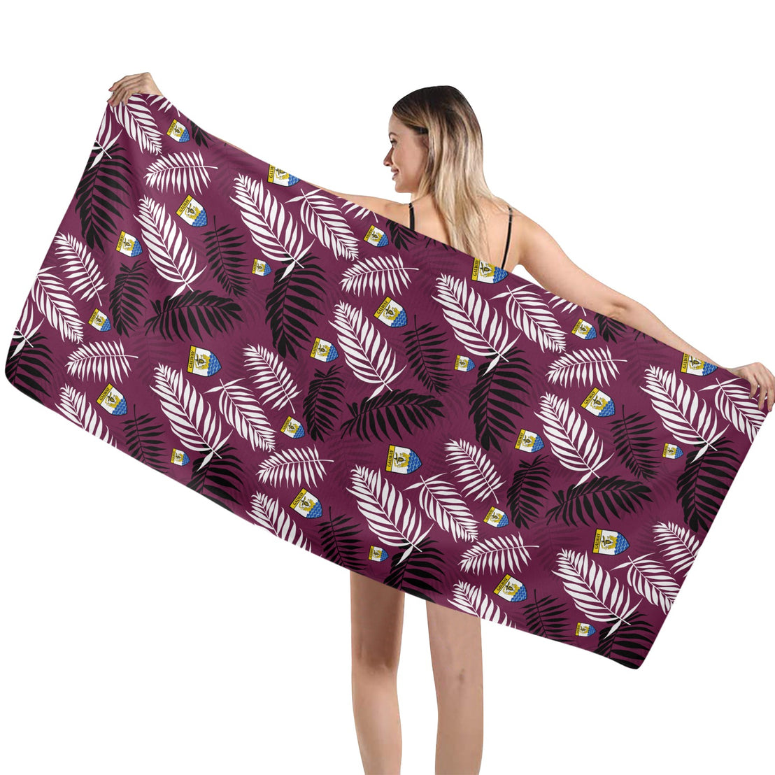 County Galway Hawaiian Beach Towel