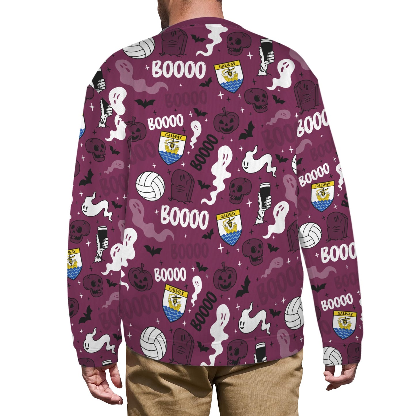 County Galway Ghostly Halloween Sweater