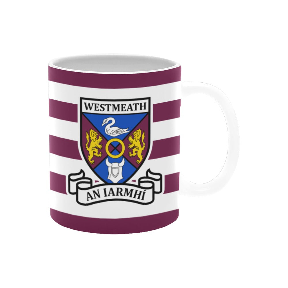 County Westmeath Retro Stripes Mug