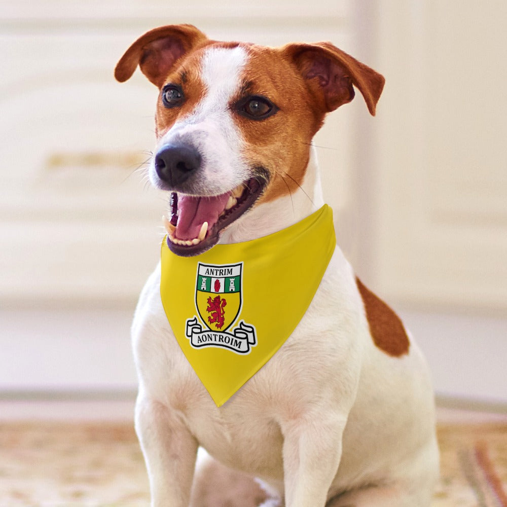 County Antrim Classic Crest Pet Bandana
