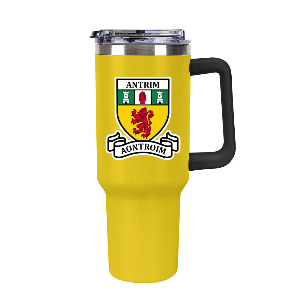 County Antrim Classic Crest 40oz Travel Mug