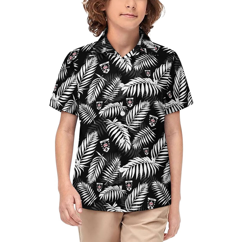 County Sligo Hawaiian Button Up Shirt - Kids