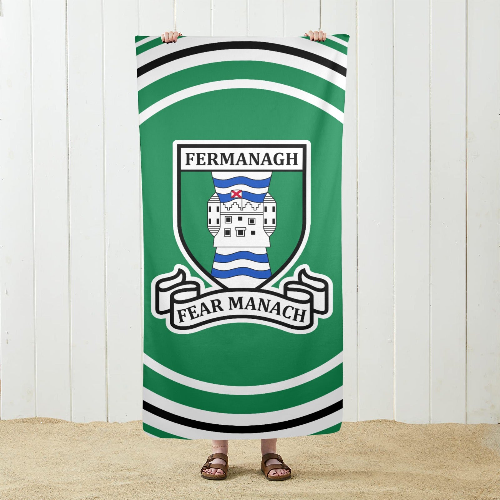 County Fermanagh Pulse Beach Towel
