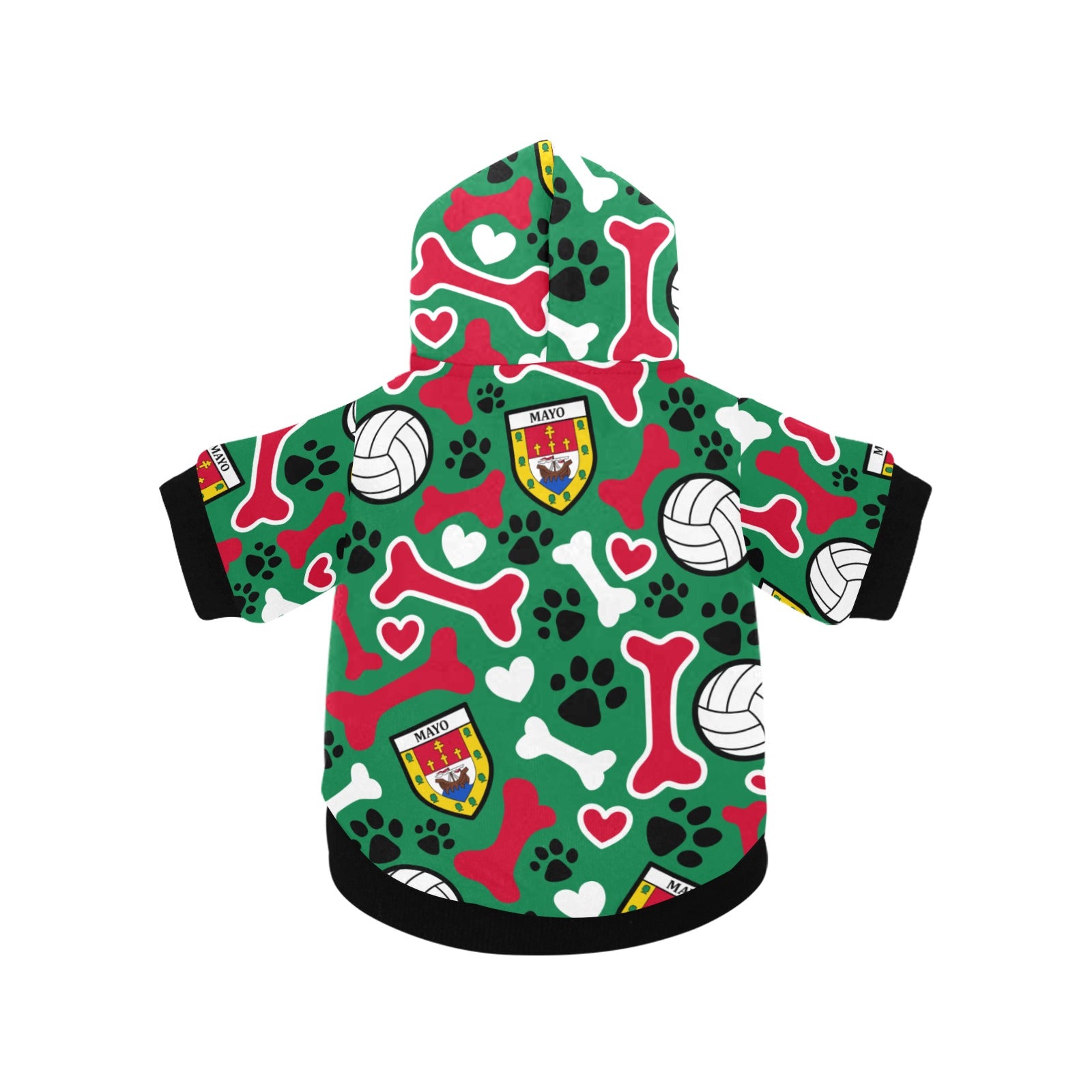 County Mayo Pooch Pattern Pet Hoodie