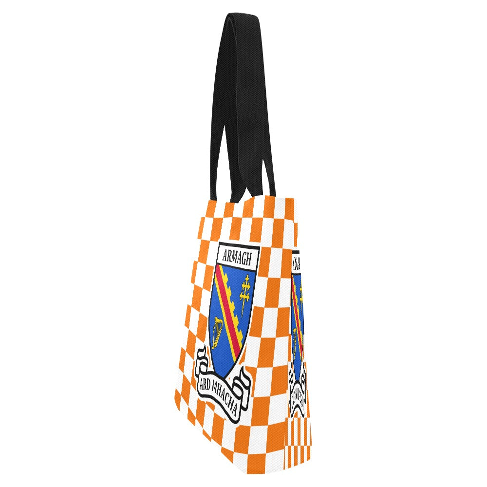 County Armagh Chequered Canvas Tote Bag Set