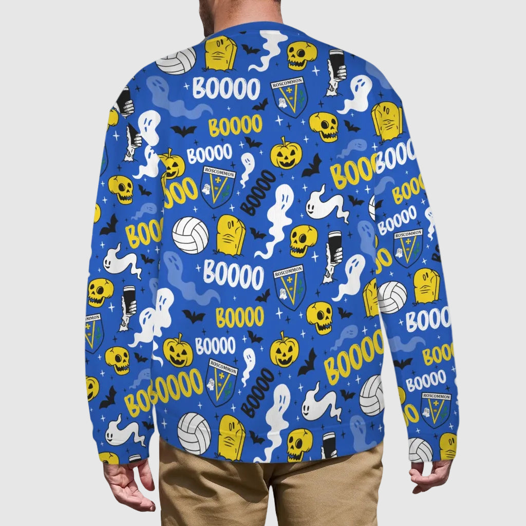 County Roscommon Ghostly Halloween Sweater