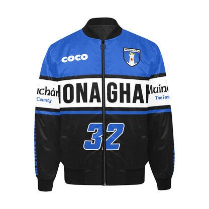 County Monaghan Vintage Quilted Bomber Jacket 5XL