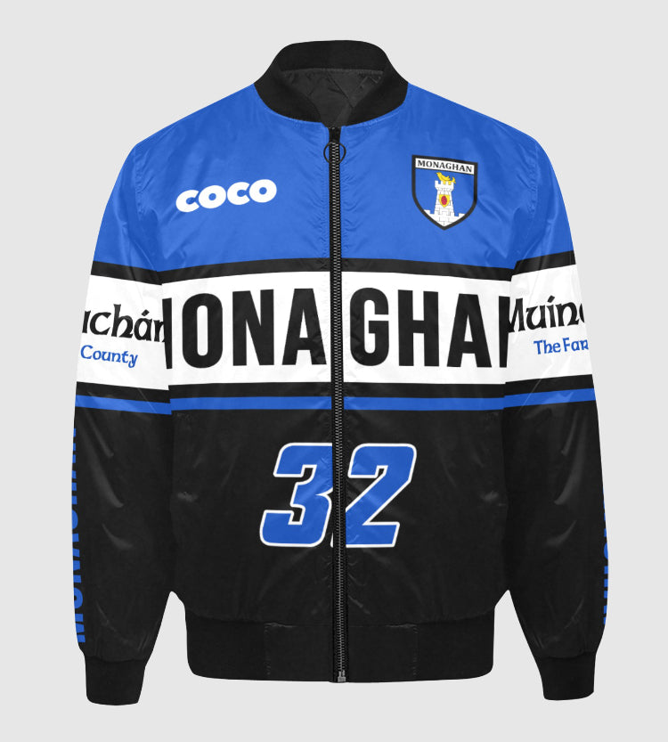 County Monaghan Vintage Quilted Bomber Jacket