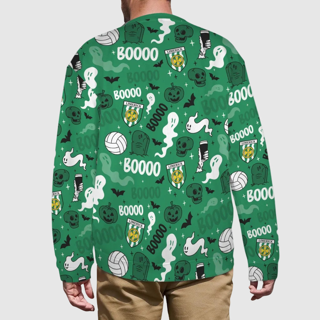 County Limerick Ghostly Halloween Sweater