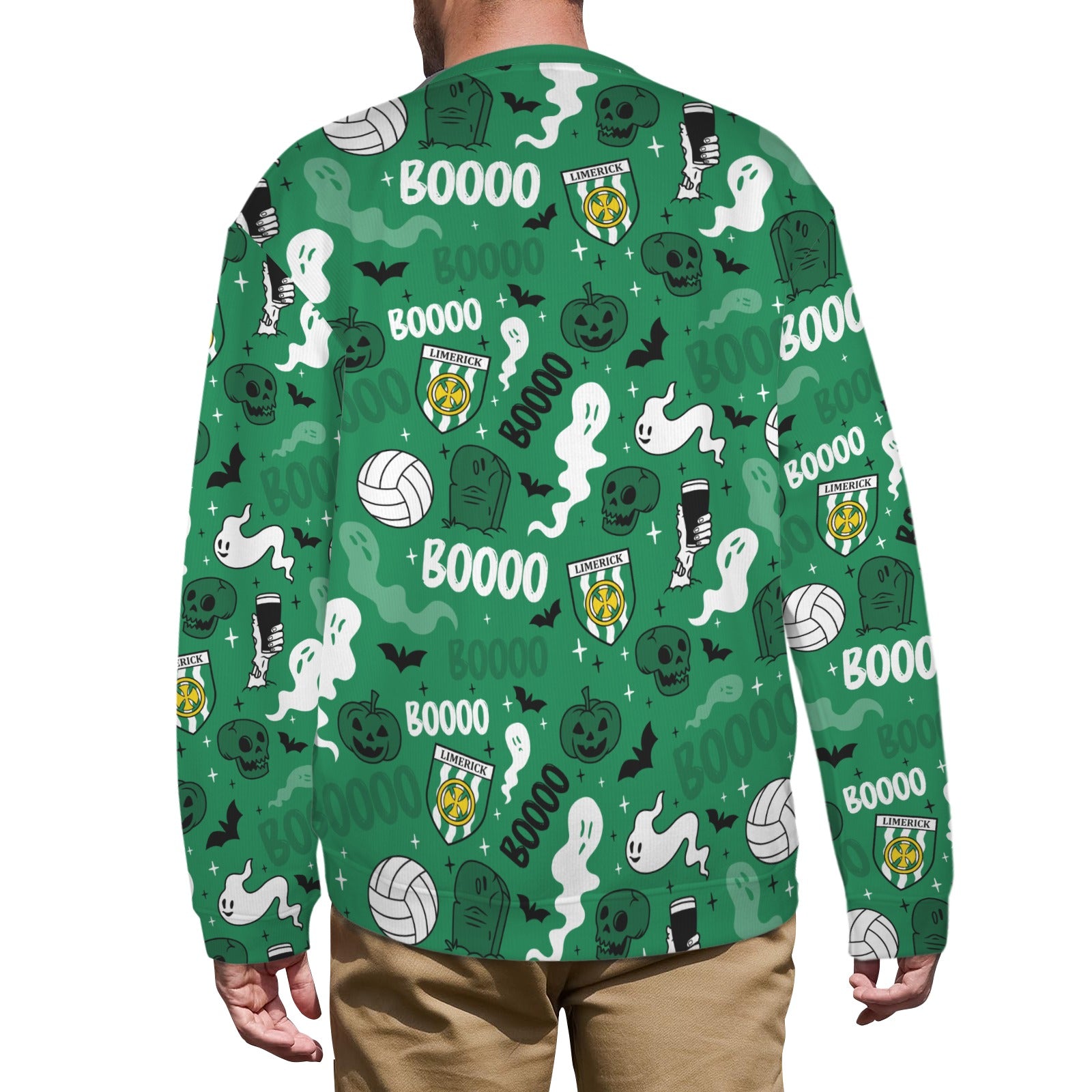 County Limerick Ghostly Halloween Sweater
