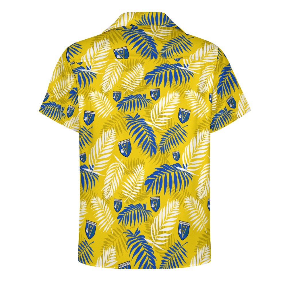 County Roscommon Hawaiian Button Up Shirt - Adults