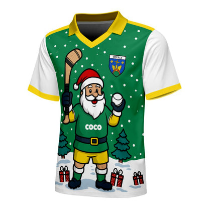 County Offaly Christmas Jersey - Kids Hurling