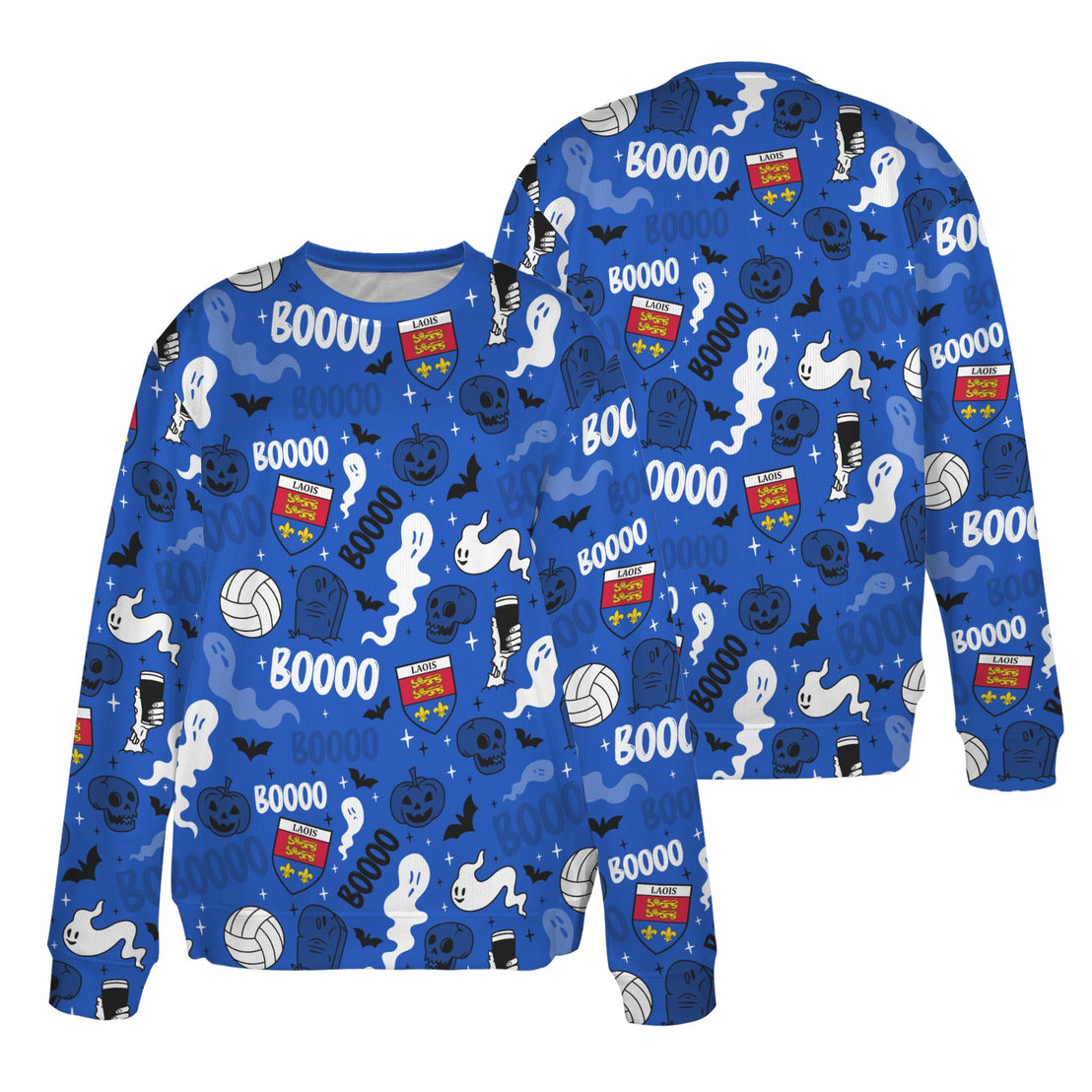 County Laois Ghostly Halloween Sweater