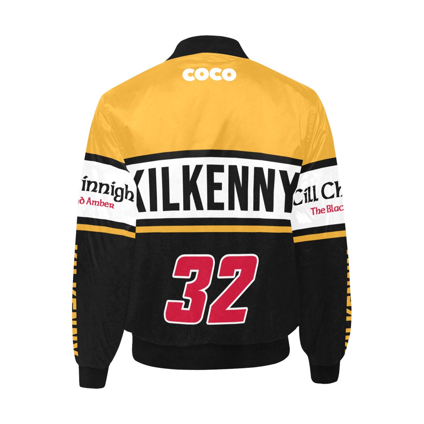 County Kilkenny Vintage Quilted Bomber Jacket