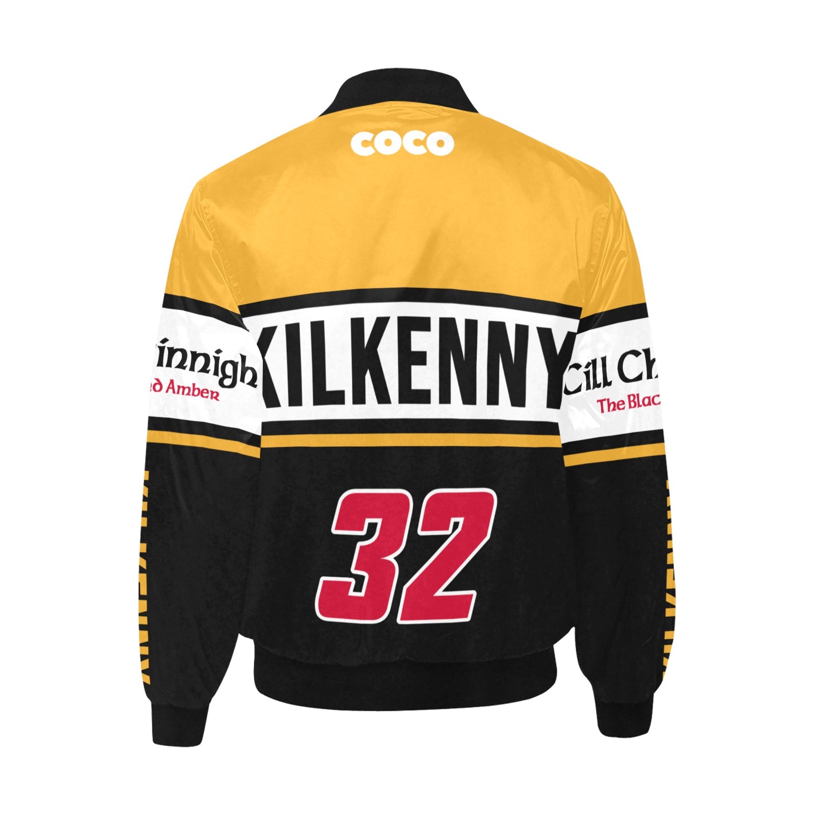 County Kilkenny Vintage Quilted Bomber Jacket