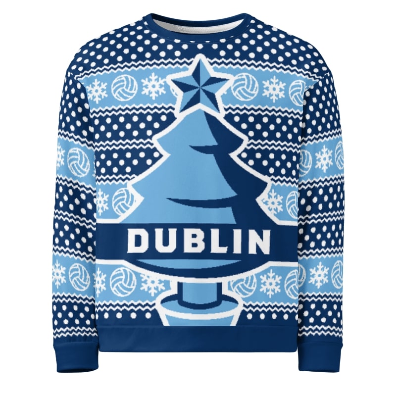 County Dublin Christmas Tree Jumper 6XL