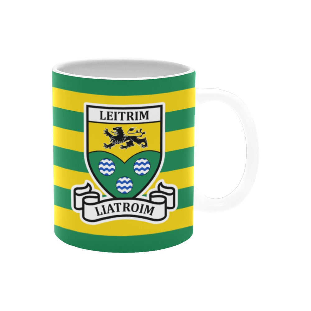 County Leitrim Retro Stripes Mug