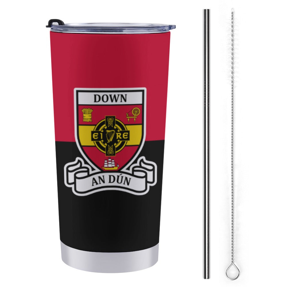 County Down Classic Crest 20oz Travel Mug