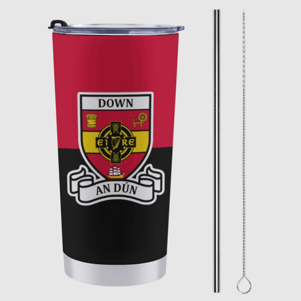 County Down Classic Crest 20oz Travel Mug