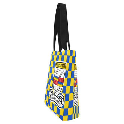 County Tipperary Chequered Canvas Tote Bag Set