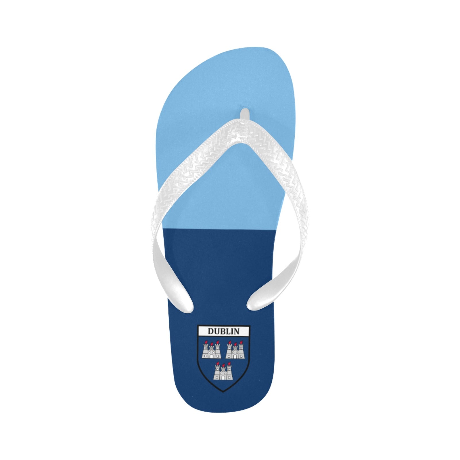 County Dublin Classic Crest Flip Flops