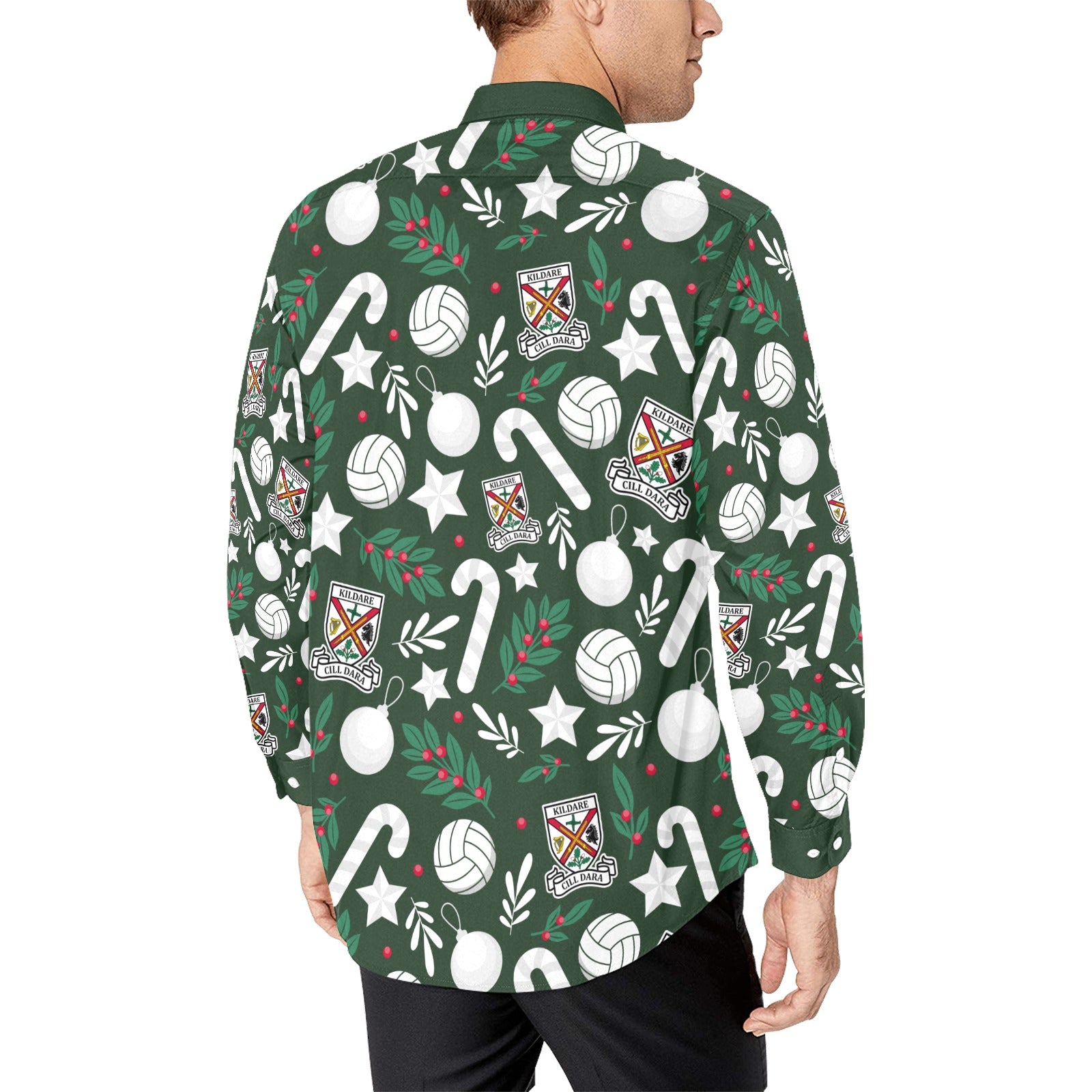 County Kildare Christmas Button Up Shirt