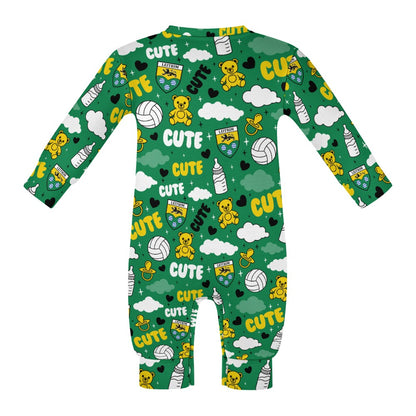 County Leitrim Cute Baby Sleepsuit