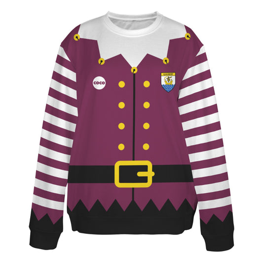County Galway Novelty Ugly Sweater Elf
