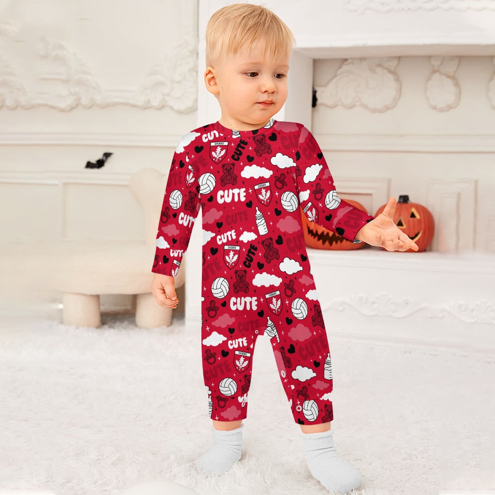 County Derry Cute Baby Sleepsuit