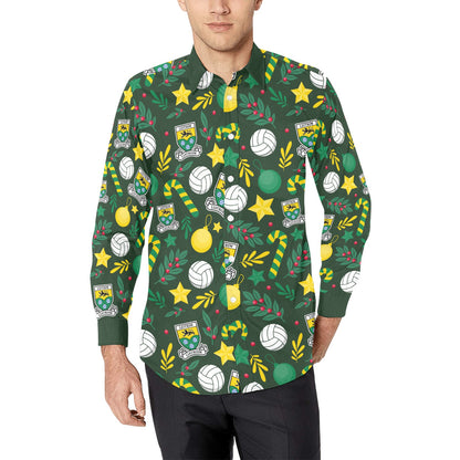 County Leitrim Christmas Button Up Shirt