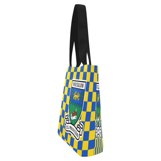 County Wicklow Chequered Canvas Tote Bag Set