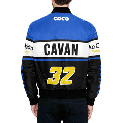County Cavan Vintage Quilted Bomber Jacket