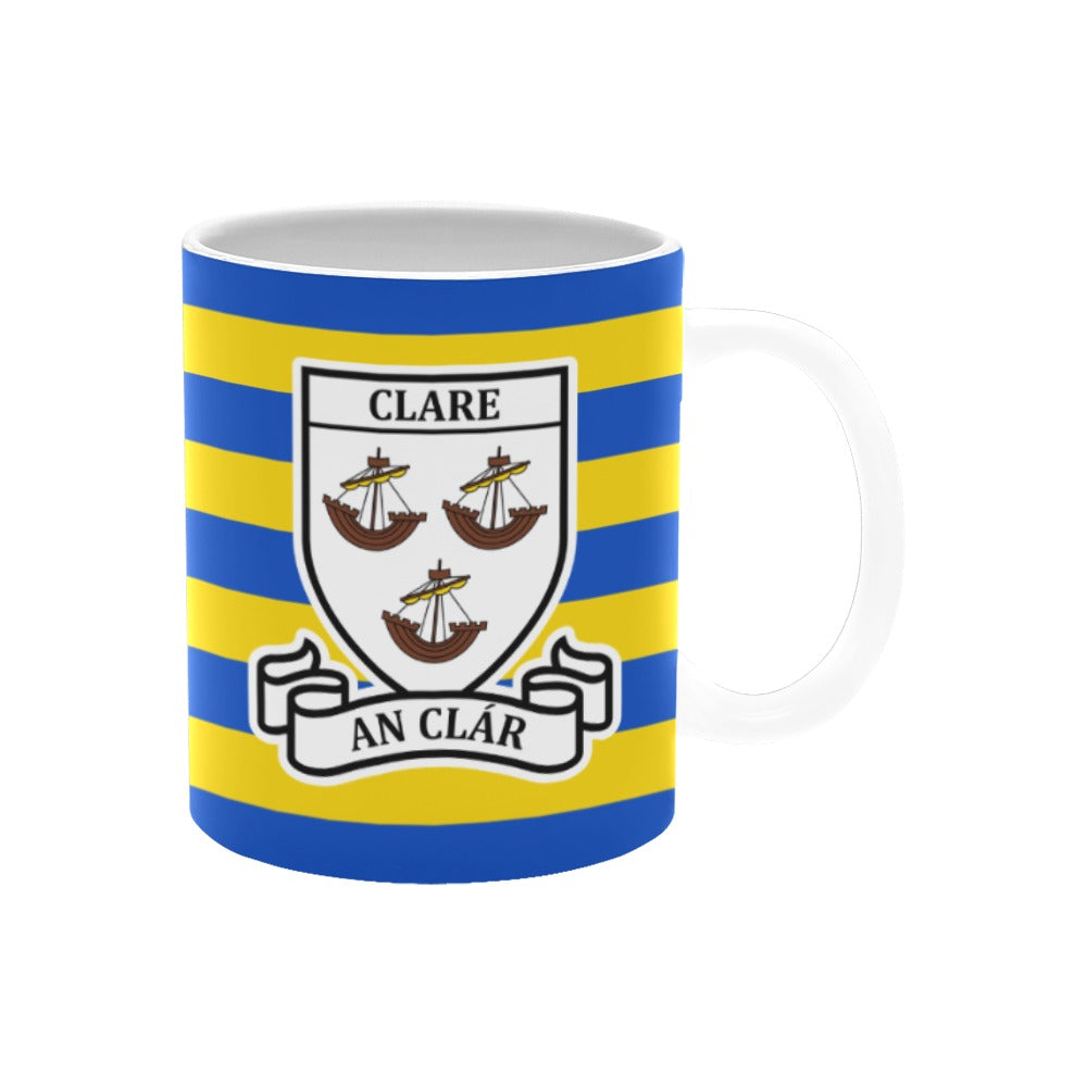 County Clare Retro Stripes Mug