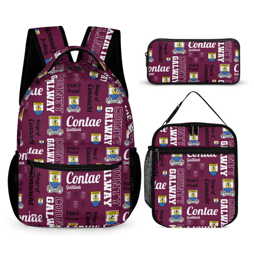 County Galway Backpack, Lunch Bag & Pencil Case Set
