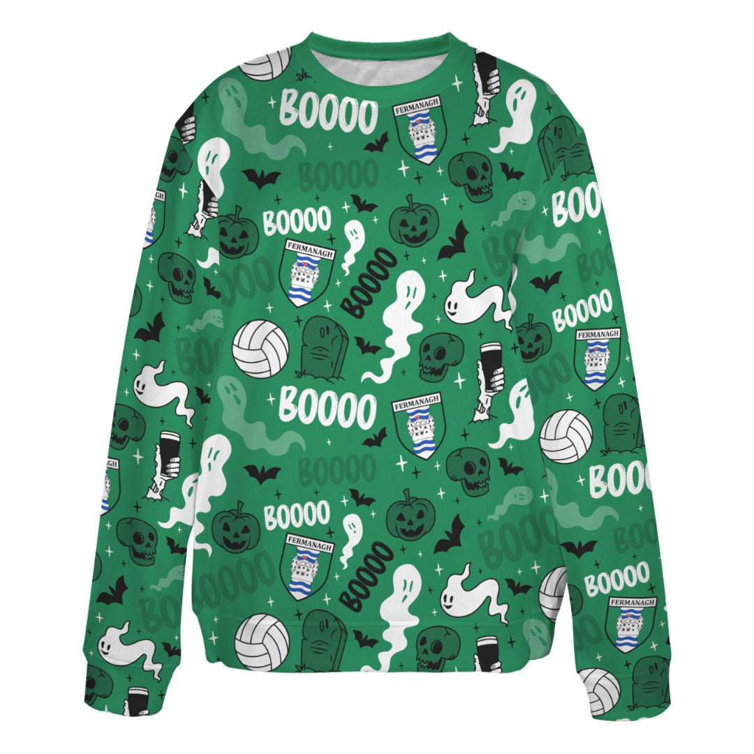 County Fermanagh Ghostly Halloween Sweater