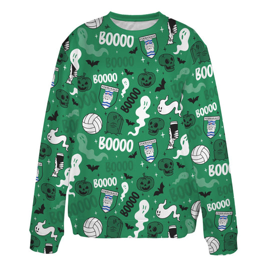 County Fermanagh Ghostly Halloween Sweater