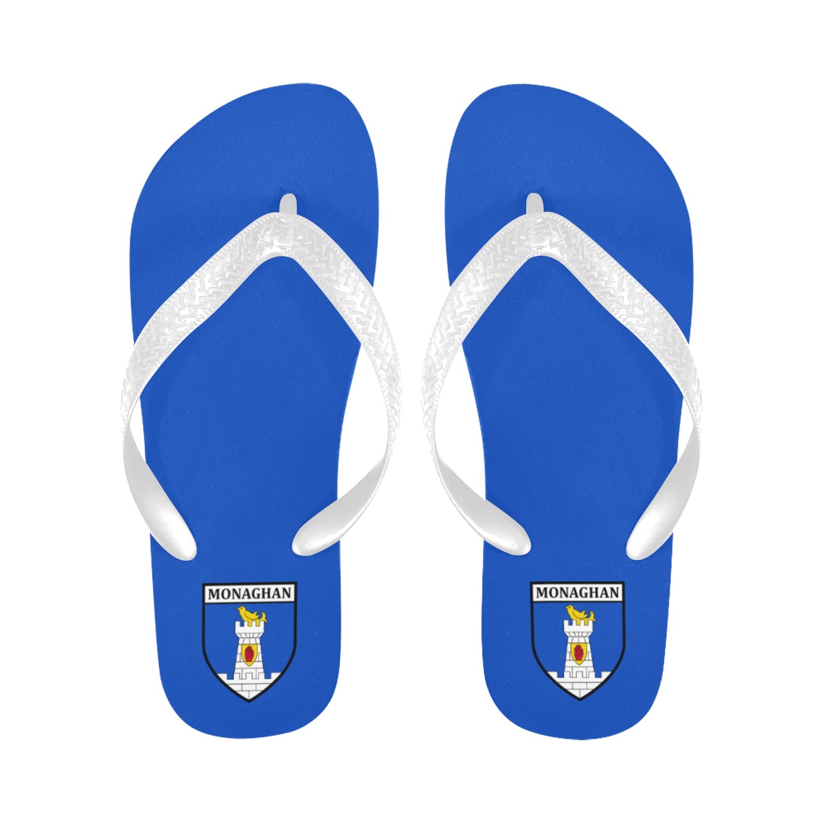 County Monaghan Classic Crest Flip Flops