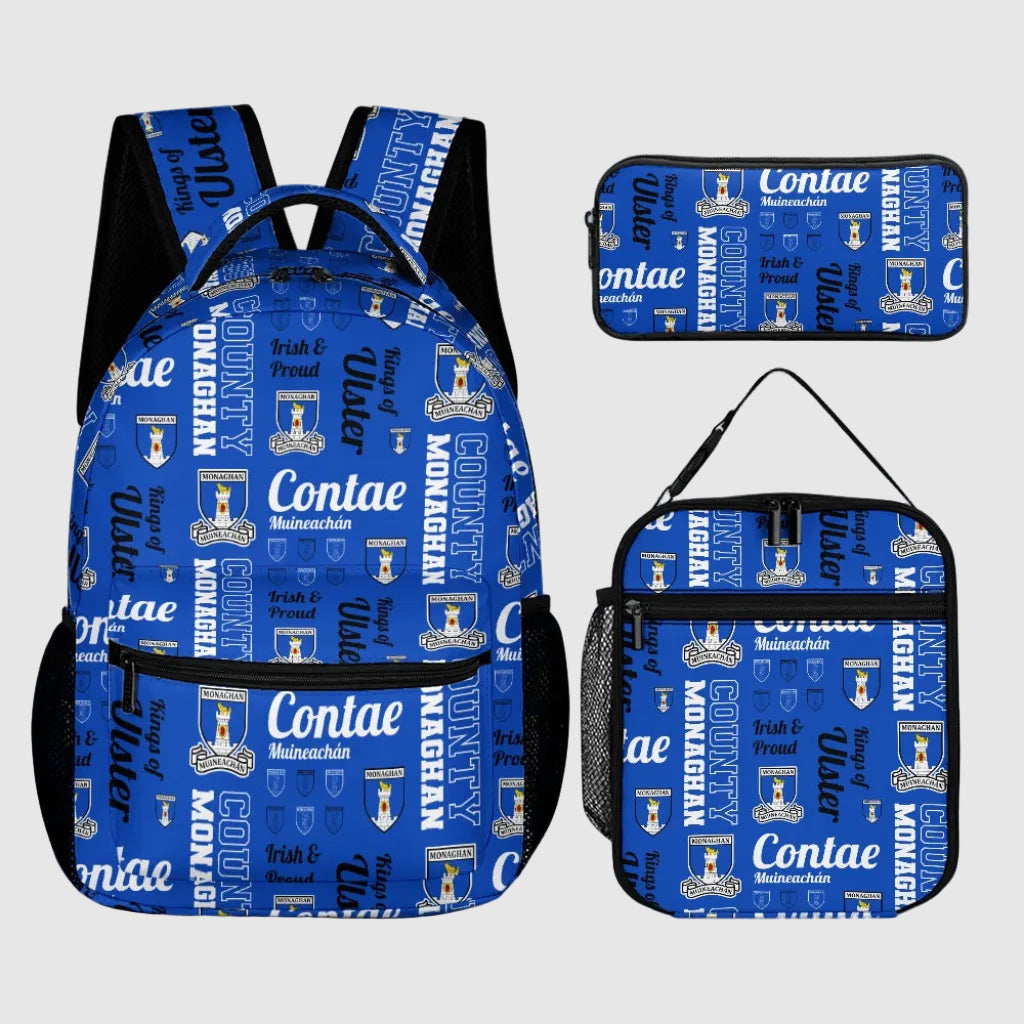 County Monaghan Backpack, Lunch Bag & Pencil Case Set
