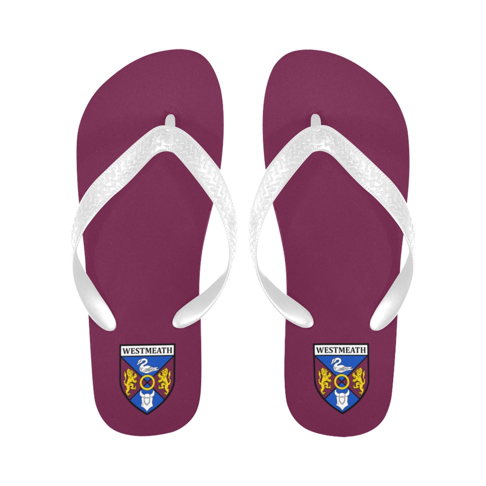 County Westmeath Classic Crest Flip Flops